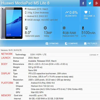 Sagen For Huawei MediaPad M5 lite 8.0 JDN2-AL00 JDN2-W09 Tablet-PC ' en stå, dække for huawei M5 lite 8 tommer tilfælde + film Pen