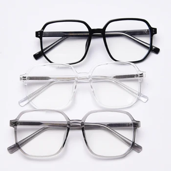 Peekaboo koreanske stor frame briller optisk kvinder klar linse, acetat-pladsen briller ramme mænd retro overdimensionerede forår mode
