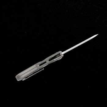 DICORIA District 9 Kamp Flipper folde kniv M390 blade Titanium håndtag jagt udendørs Overlevelse knive EDC Af Pocket knive
