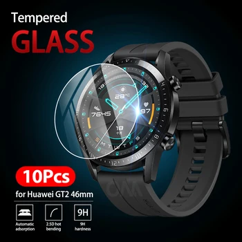 10 Stk 9H Premium Hærdet Glas Til Huawei ur GT 2 GT2 46mm Smartwatch Screen Protector Film Tilbehør til Huawei GT2