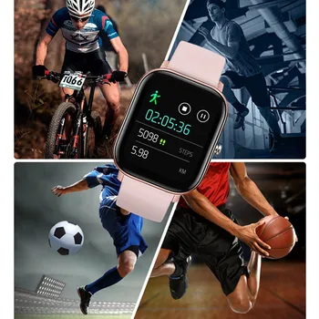 DOOLNNG P8b 1,4 Tommer Bluetooth Smart Ur 2020 Mænd Fuld Touch Fitness Tracker Blodtryk Kvinder Sport Smartwatch