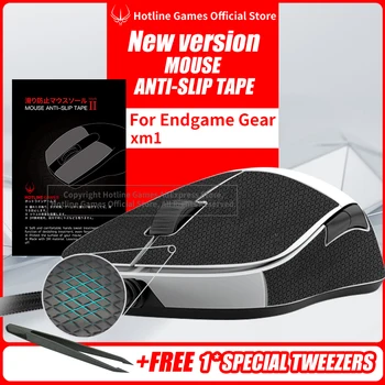 Hotline Spil Mouse Anti-Slip Tape for SLUTSPIL GEAR XM1 Mus Sved Resistente Mus Pads Side Anti-Slip Klistermærker Mus Skøjter