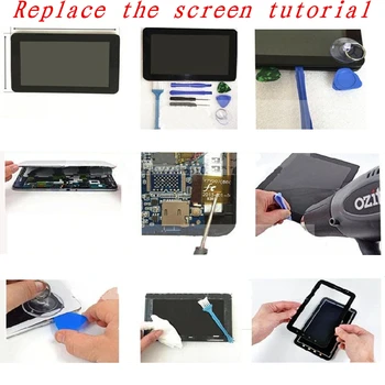 7 Inch for Digma Optima 7201 7202 7009B 7504M 3G Kapacitiv touch screen panel reparation udskiftning af reservedele