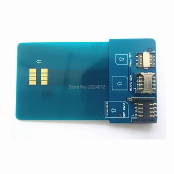 SIM-Kortet Pinboard Adapter Omformer til Smart IC-Kort Udvidelse til SIM-Micro SIM Nano 2FF, 3FF, 4FF SIM-Kort