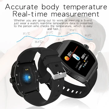 XUESEVEN 2021 Smart Ur Mænd Temperatur Overvåge Smart Band Kvinder Bluetooth-puls, Blodtryk Vandtæt Smartwatches