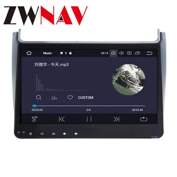 Android 10 4+64G DSP Carplay IPS-Skærm For VW Polo Sedan 2008 - STOR SKÆRM Automatisk AC-Radio Stereo GPS Navi mms