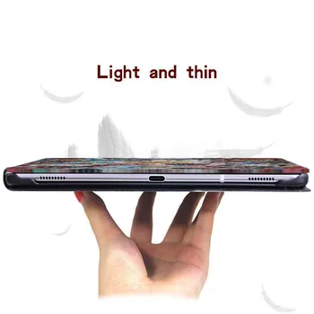 Læder Pu Tablet etui til Apple Ipad-8 2020 8. Generation 10,2 Tommer Tablet Stand Folio Drop Resistente Beskyttende Sag