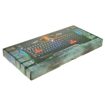 Tastatur Dialog KGK-11U Gan-Kata, gaming, kabling, membran, 114 nøgler, USB, sort 2388272