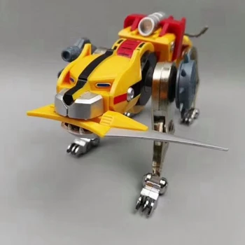 PÅ Lager FJ ko Super alloy sjæl Beast King GoLion metal Transformation robot action figur toy