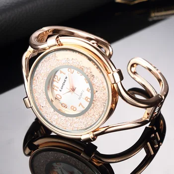 Kvinder-Ure, Nye Mode damer Luksus Mærke Guld Sølv Armbånd Ur Quartz Ur armbåndsur relojes para mujer hodinky