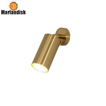 E27 Gyldne Metal Skygge væglampe Post Moderne Golden Væg, Lampe, Seng, Væg Lys Til Soveværelse Stue Undersøgelse(BG-50)
