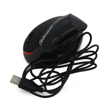 Lodret Kontor Mus USB-Kablet Optisk Mus Ergonomiske Computer Gaming Mause Med 5 Knap 1600 DPI Oprejst Mus Til Bærbare PC