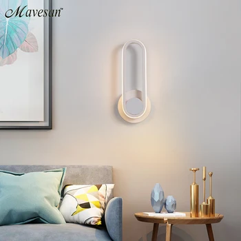 Ny Knap Shape Design Til Soveværelse, Stue, Læseværelse Varmt Lys Koldt Lys Ingen Fjernbetjening