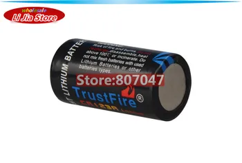 4stk/masse TrustFire CR123A 123A 3V 1400mAh Li Lithium-ion-Batterier Trustfire 3V Batteri 1400mAh Gratis Fragt