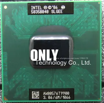 GRATIS FORSENDELSE T9900 CPU 6M Cache/3.06 GHz/1066/Dual-Core, Socket 479 Bærbar computer processor forGM45 PM45