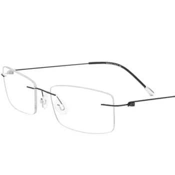 HDCRAFTER Titanium Uindfattede Briller Kvinder Recept Briller Ramme Ultralet Nærsynethed Optisk Rammeløse koreanske Brillerne Kvindelige
