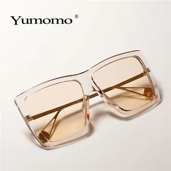 2020 Damer Store Billede Gradient Overdimensionerede Solbriller Pladsen Brand Designer Vintage Kvinder Mode solbriller Oculos De Sol UV400