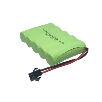 6V 2800mAh NI-MH Batteri til RC Toy El-toy sikkerhed faciliteter el-toy AA-batteri 6 v batteri gruppe SM/EL-2P/JST/Stik