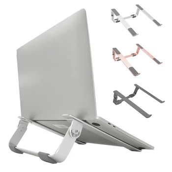 2018 Nye Universal Aluminium Legering Folde Laptop Cooling Base køleplade Justerbar Bærbare Beslag til MacBook
