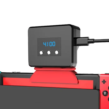 Skifte Radiator Base Ventilator Køligere Med Temperaturer Vises til Nintendo Skifte Nintendoswitch Konsol kølepladen