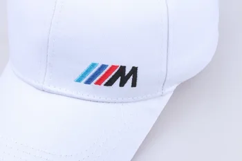 Mænd Fashion Bomuld Bil logo M performance Baseball Cap, hat til BMW Baseball Cap Visir Justerbar Caps Hat