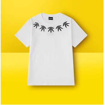 Sort Bandana Tshirt Mænd er Sjovt Print Cashew Blomst Rund Hals T-shirt Mandlige Korte Ærmer Paisley Hip Hop t-Shirt