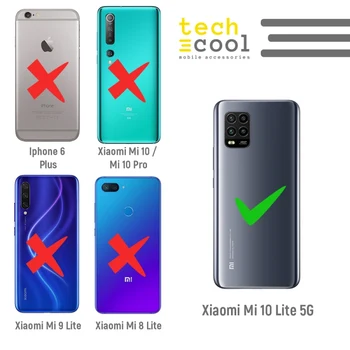 FunnyTech®Silikone Tilfældet for Xiaomi Mi 10 Lite 5G l tegn diverse spil