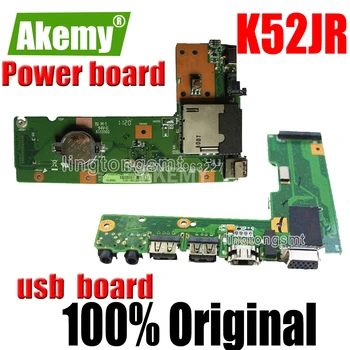 For Asus K52 X52J A52J K52J K52JR K52JT K52JB K52JU K52JE K52D X52D A52D K52DY K52DE K52DR Audio USB-IO yrelsen DC Power board
