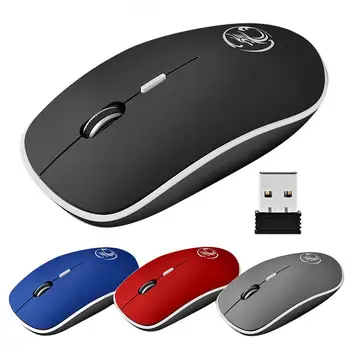 Trådløs Mus USB-Computer Mouse Mini Ergonomisk Mus Optisk Lydløs PC-Mus På 2,4 GHz strømbesparende Kontor Mause til Bærbar