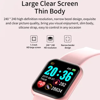 Lism 2020 Smart Ur Mænd puls, Blodtryk Skærm Multi Sport Sove Tracker Smartwatch Kvinder Til Android, IOS