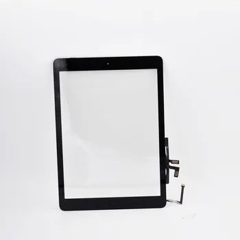 Tablet Touch Digitizer Skærm glas+Home Knap Flex+Klæbemiddel til jeg Pad Luft.A1474,A1475,A1476 Hvid/sort 9,7 Tommer gratis levering