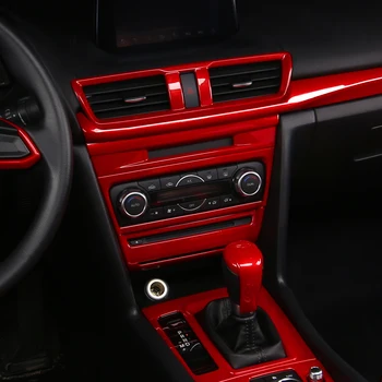 For Mazda 3 Axela 2017 2018 Interiør Trims Mærkat Gear Shift Panel Dør Håndtag Kopholder Switch Panel Cover