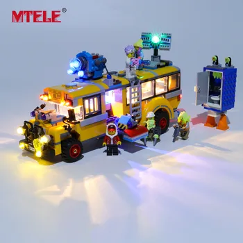 MTELE Brand LED Light Up Kit Til 70423 Paranormale Opfange Bus 3000
