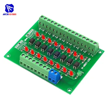 Diymore DST-1R8P-N 8 Kanal Optokobler 24V til 5V Isolation Modul PLC Signal Niveau Spænding Konvertering til Arduino Board
