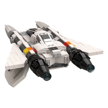 BuildMoc star Film-Serien SpaceTitanium køretøj Buck Rogers 2.0 MM-49322 2.0 byggesten DIY Pædagogisk Legetøj Kids Gave