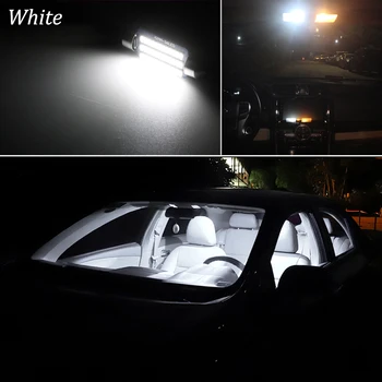 19X Hvide fejlfri Canbus LED indvendige Dome lys Kit Til Volkswagen VW Sharan 7N 2011 2012 2013 2016 2017 2018
