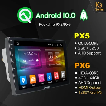6G+128G Ownice Android10.0 Bil Radio DVD-Afspiller til Toyota Highlander XU50 2013 2018 GPS Navi Octa Core 4GLTE DSP Optisk SPDIF