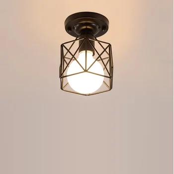 Moderne Retro Lysekrone til Køkken Soveværelse Hængende Antik Jern Lysekrone Amerikansk Stil smedejern lampe moderne LED-retro