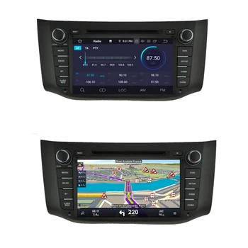 ZaiXi For Nissan Pulsar 2012~2 DIN Bil Android GPS-Navigation og Multimedie-system med Bluetooth-Radio, Forstærker HD-Skærm