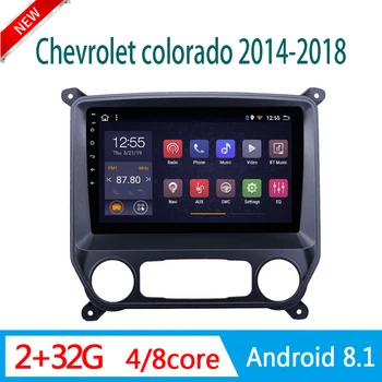 RAM2G auto radio For Chevrolet Colorado-2018 Car Multimedia-system, Video, stereo, DVD-Afspiller DSP RDS USB-WIFI 1din Android8.1