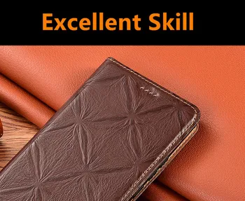 Luksus Ko skind Læder Magnetisk Bog Telefonen Sagen Kort Lomme Til Xiaomi Mi-MAX 3/Xiaomi Mi MAX 2 Hylstre Tilfælde Med Stå Funda