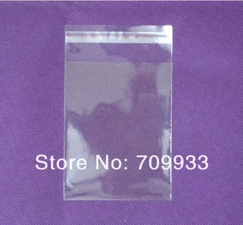 3000pcs/masse(23*33 cm)Selvklæbende Genlukkelig Cellofan Poly OPP Taske Plast Baggie Gave Smykker Emballage Pose håndværk Pakke taske