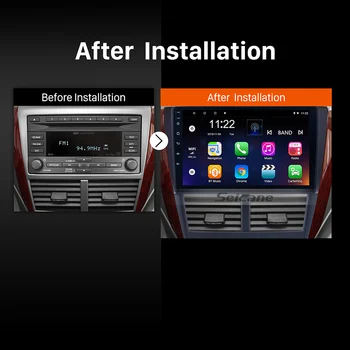 Seicane 9 Tommer Android 10,0 til 2008- 2010 2011 2012 Subaru Forester Bil hovedenheden Radio GPS Navi-Afspiller Bluetooth-Telefon WIFI