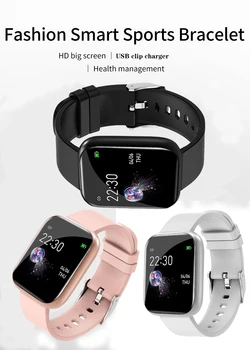 I5 Kvinder Vandtæt Smart Ur P70 P68 Bluetooth Smartwatch Til Apple&Xiaomi Telefon Pulsmåler Fitness Tracker D20 Y68