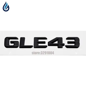 Chrome ABS GLE 43 GLE 63 Plast Bilens Bagagerum Bag Breve Badge-Logo Klistermærke Til Mercedes Benz GLE Klasse W292 GLE43 GLE63 AMG
