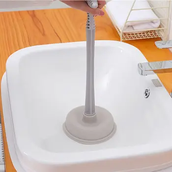 Skydekampe Med Træsko Fjerne Værktøj Toilet Pipe Cleaner Tilstoppede Værktøj Til Badeværelse Køkkenvask Afløb Brusebad Karbad 3 Farver