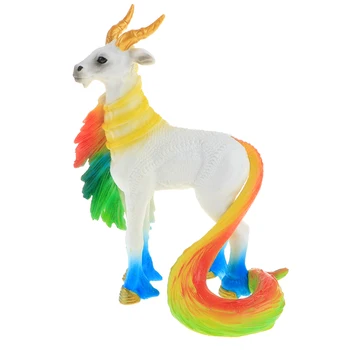 MagiDeal Naturtro Pegasus / Unicorn / Får Magisk Skabning, Animal Model Figur Kids Legetøj, Gave Hjem Ornament