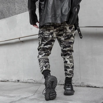 Mænd Streetwear Camo Joggere Bukser 2020 Mode Overalls Herre Harajuku Cargo Bukser Mandlige Camouflage Mode Bukser Track-Pants