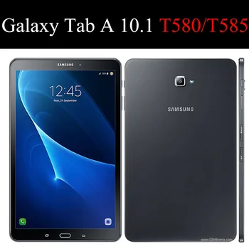 For Samsung Galaxy Tab A6 2016 10.1 SM-T580 T585 Tablet Tilfælde Beslag Klip-Stand Læder Cover Til Samsung Tab 10.1 T580 Sag