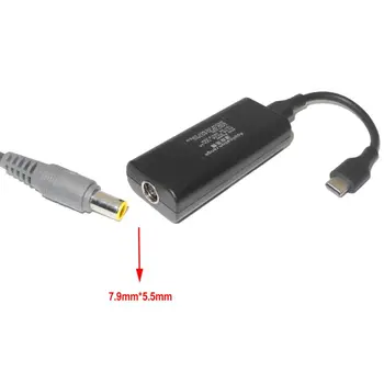 65W Mini Strømforsyning DC Adapter Stik til Oplader USB Type C Converter for Lenovo Hp Asus Bærbar PC, Computer Tilbehør